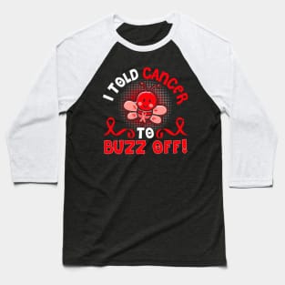 funny blood cancer bee warrior Baseball T-Shirt